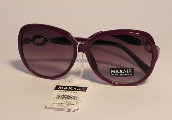 Sonnenbrille bordeaux mit gold